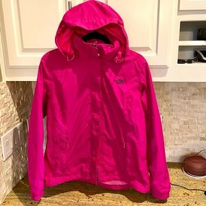 The North Face Women’s Resolve rain jacket. PINK